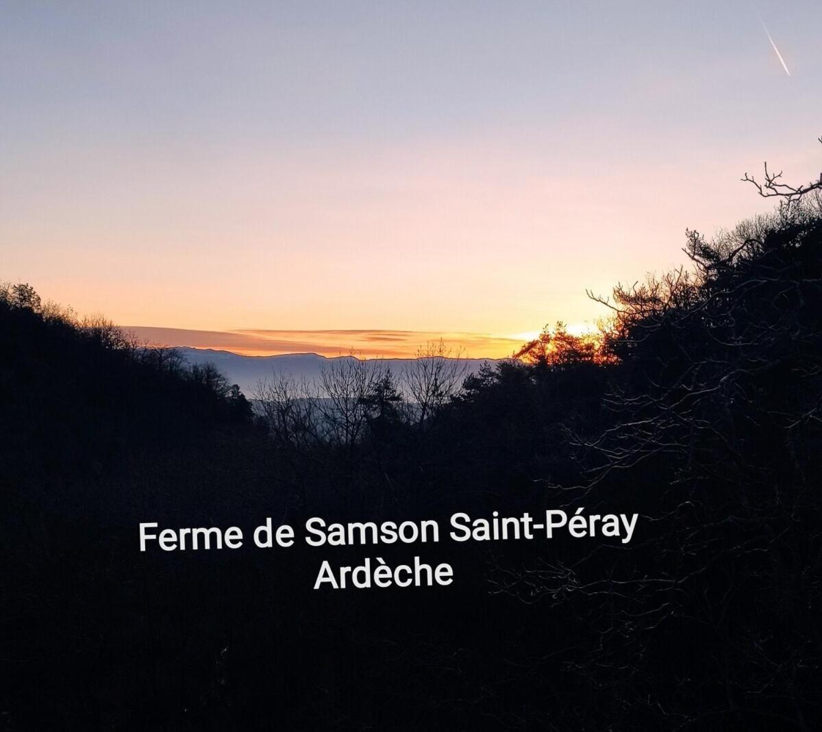 Villa Ferme De Samson Saint-Péray Camera foto